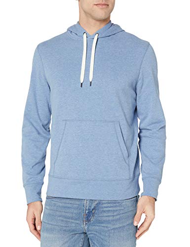 Amazon Essentials Sudadera Ligera de Felpa Francesa con Capucha. Fashion-Hoodies, Azul, US L (EU L)