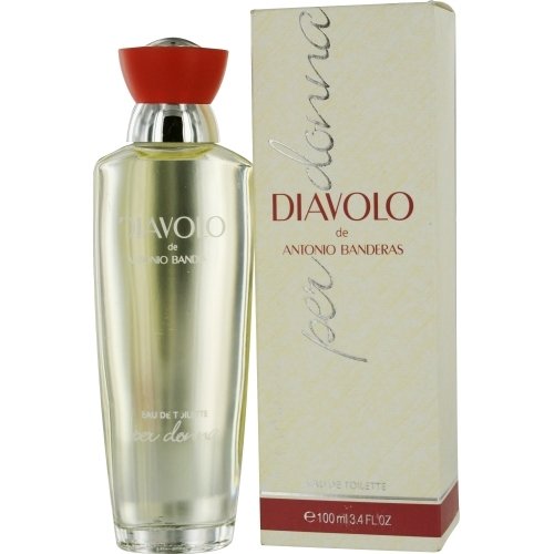 Antonio Banderas – -Diavolo Donna para mujer Eau De Toilette 3.4 oz