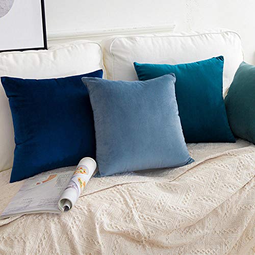 AQGELBZ Nordic Hug Pillowcase Square Velvet Cushion Sofa Living Room Cushion Pillow@Fragrant Yellow_30*50 Pillowcase Without Core