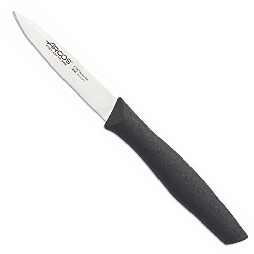 Arcos Serie Nova Cuchillo mondador, Acero Inoxidable, Negro, 20 cm