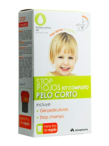 ARKOPHARMA Stop Piojos Kit Completo Gel Pediculicida+ Stop Champú + Regalo