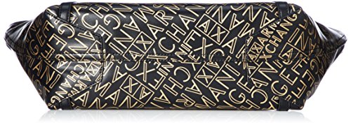 Armani ExchangeGold Logo Shopping BagMujerBolsos totesDorado (Black/Gold)28x13x49 centimeters (B x H x T)