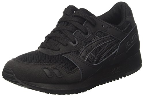 Asics Gel-Lyte Iii, Zapatillas Unisex Adulto, Negro (Black/black), 37.5 EU