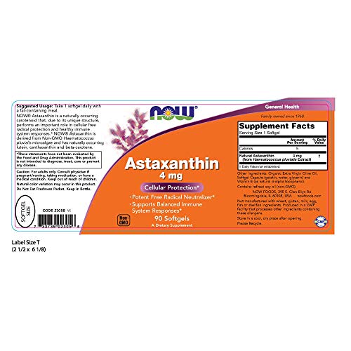 ASTAXANTHIN 4mg - 90 softgels