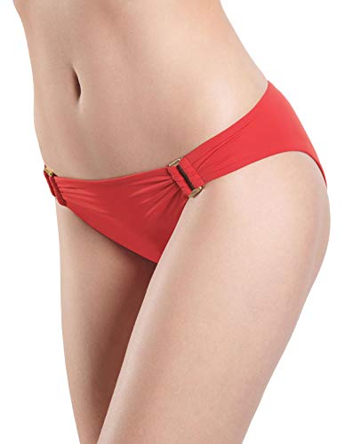 Aubade NV20 Women's Esprit Sauvage Salsa Red Swimwear Beachwear Bikini Bottom 42