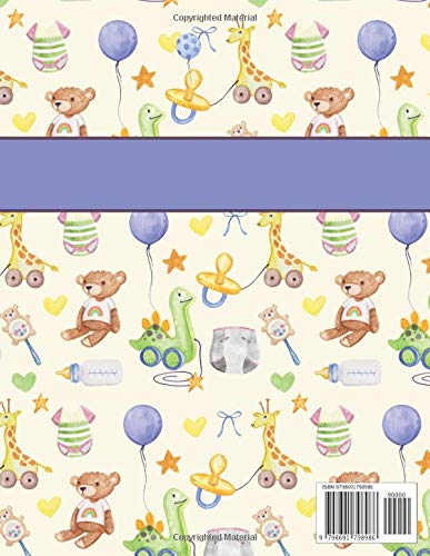 Baby Boy Daily Log Book: Baby Log Book For Newborns, Newborn Baby Boy Gifts