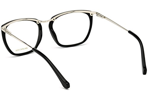 Balenciaga Brillengestelle Ba5047 001-51-17-135 Monturas de gafas, Negro (Schwarz), 51.0 para Mujer