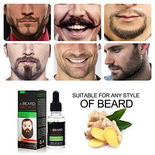 Beard Oil, Aceite Para Barba, Cuidado de Barba, Beard Growth Oil, Aceite para el Crecimiento de la Barba y del Cabello, Aceite para Barba Cuidado para hombres