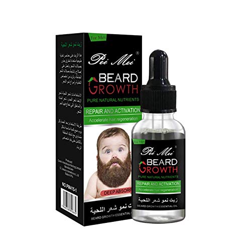 Beard Oil, Aceite Para Barba, Cuidado de Barba, Beard Growth Oil, Aceite para el Crecimiento de la Barba y del Cabello, Aceite para Barba Cuidado para hombres