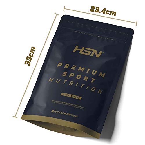 Bebida Isotónica Energética en Polvo para Deportistas Evocarbs 2.0 de HSN | Recuperador Con Carbohidratos: Maltodextrina, Dextrosa y Fructosa | Con Sales Minerales (Electrolitos), Sabor Limón, 1Kg