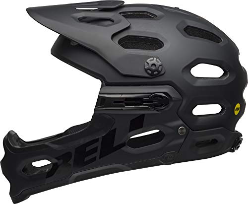 Bell Helmets Super 3R MIPS Casco MTB, Unisex Adulto, Negro, Large/58-62 cm