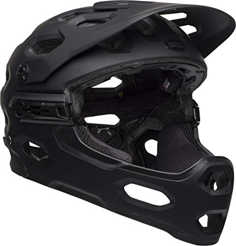 Bell Helmets Super 3R MIPS Integral BMX Helmet M Negro - Cascos para Bicicleta (Integral, BMX Helmet, M, Armazón Duro, Negro, Hombre)