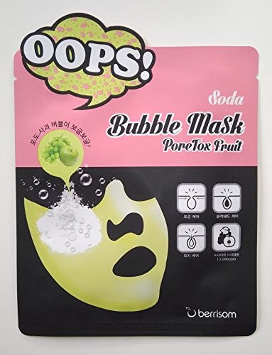 Berrisom Bubble Mask Poretox Fruit - 130 gr