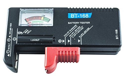 BES 23881 - Comprobador de batería de 1,5 a 9 V, Control de Carga