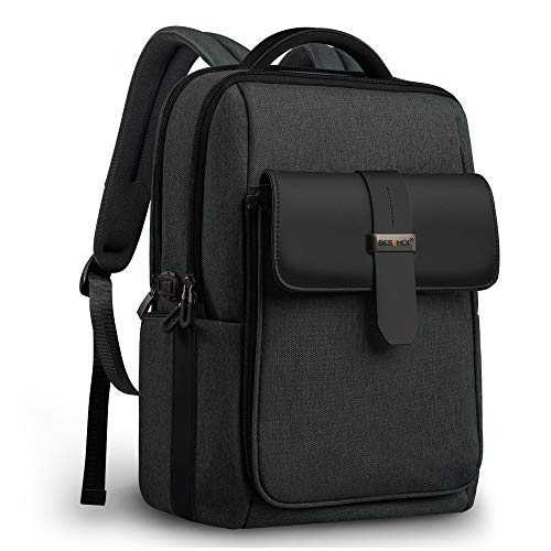 Beschoi Mochila Ordenador Portátil 15.6 Pulgadas Antirrobo Impermeable y Desmontable Mochila Ejecutivo con Puerto de USB para Hombre Mujer Casual Colegio Diario Negocio Trabajo Viaje