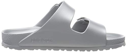 Birkenstock Arizona EVA, Sandalias de Punta Descubierta para Mujer, Plateado (Metallic Silver Metallic Silver 91), 41 EU