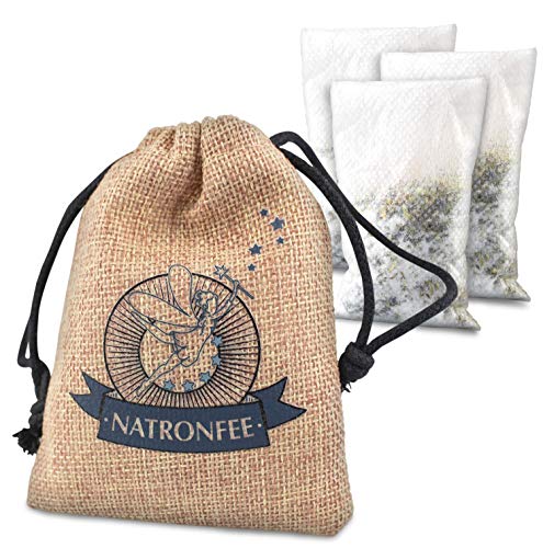 Bolsas de fragancia para el armario y los cajones - Neutralizador de olores - Bicarbonato de sodio bolsitas perfumadas con lavanda - Bolsas de lavanda para la cocina, el coche, el armario y más.