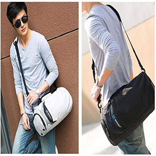 Bolso de hombroHombres Bolsas de Gimnasia para Bolsa de Entrenamiento Tas Fitness Travel Sac De Sport Deporte al Aire Libre Natación Mujeres Dry Wet Gymtas Yoga Mujeres