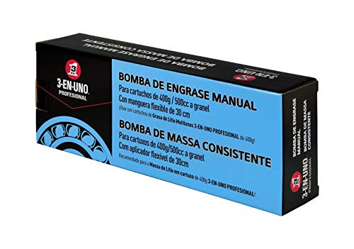 Bomba de engrase manual - 3 EN UNO Profesional