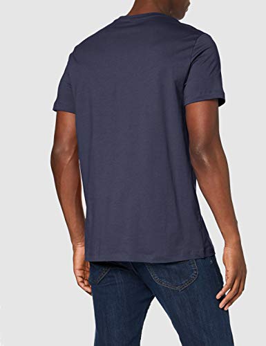 BOSS T-Shirt RN 24 Camiseta, Azul (Navy 414), Small para Hombre