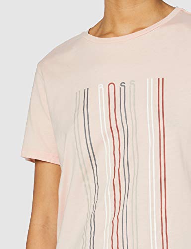 BOSS Teblurred Camiseta, Rojo (Light/Pastel Red 630), X-Small para Mujer