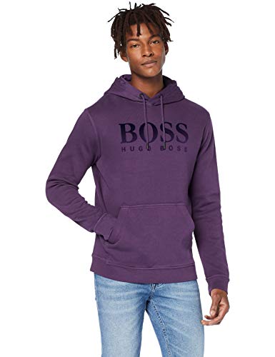 BOSS Wmarco Sudadera, Morado (Dark Purple 501), Medium para Hombre