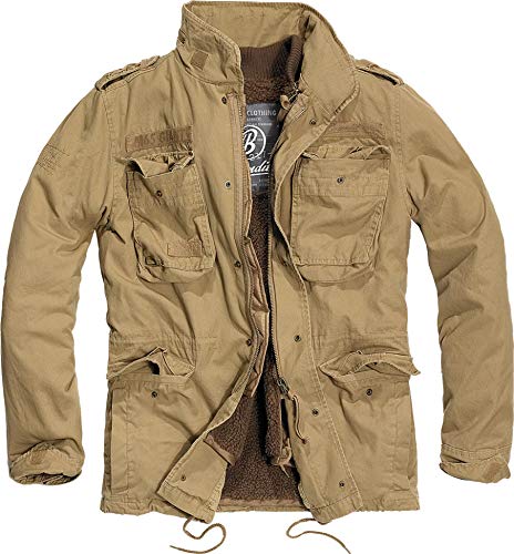 Brandit M-65 Giant Chaqueta, Multicolor (Camel), XL para Hombre