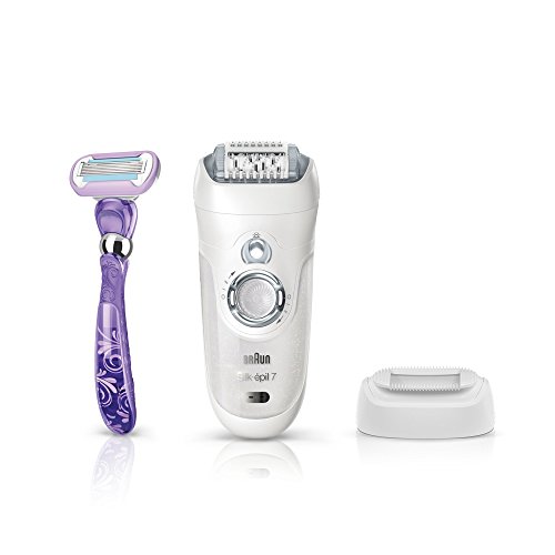 Braun regalo - Depiladora inalámbrica con tecnología Wet/Dry + Afeitadora sistema de Epilation para mujer