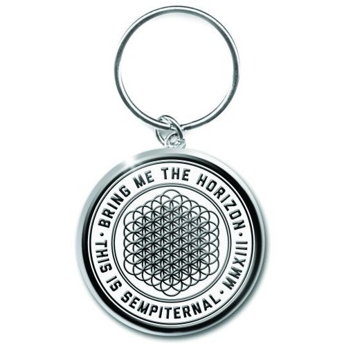 Bring Me The Horizon This Is Sempiternal White Metal Keychain Keyring Official