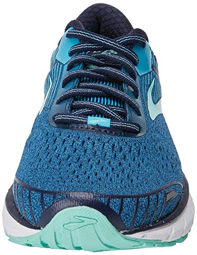 Brooks Adrenaline GTS 18, Zapatillas de Running para Mujer, Azul Marino Turquesa Menta, 36.5 EU