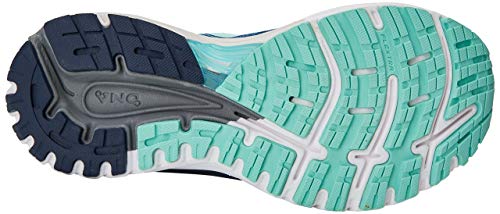 Brooks Adrenaline GTS 18, Zapatillas de Running para Mujer, Azul Marino Turquesa Menta, 36.5 EU