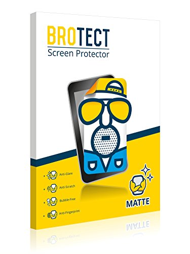 BROTECT Protector Pantalla Anti-Reflejos para Portátiles con 39.6 cm (15.6 Pulgadas) [345 mm x 194 mm, 16:9] Película Mate Anti-Huellas