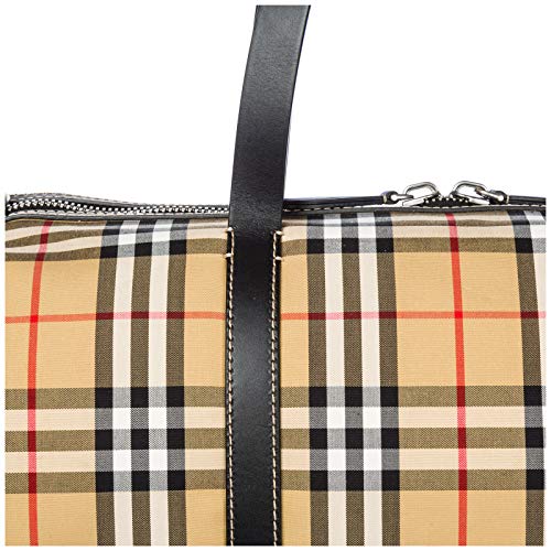 Burberry hombre Kennedy bolsos de viaje canvas blue