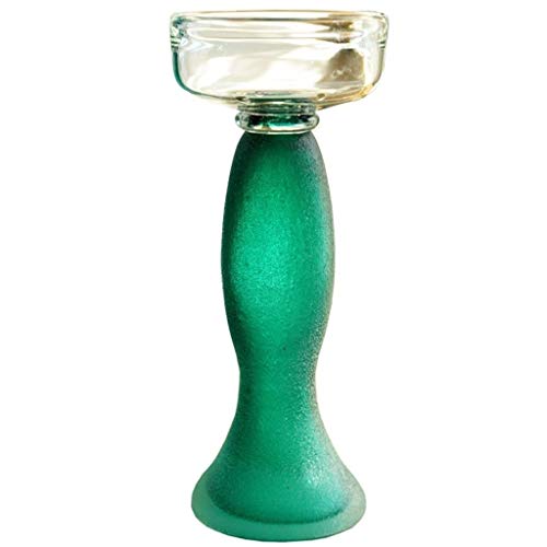 Bzsm Candelabro Decorativo Los titulares nórdica Creativo Vidrio cristalino de la Vela Personalizada de la Fiesta centros de Mesa Candelabro Candelabro la decoración del hogar dádiva (Color : Green)