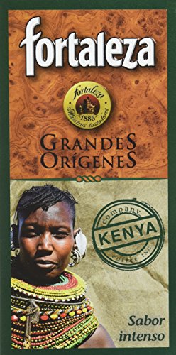 Café Fortaleza Café Molido Grandes Orígenes Kenya - 250 gr - [Pack de 4]