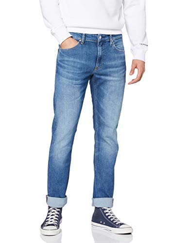 Calvin Klein Ckj 026 Slim Jeans, Ca061 Bright Blue, W31/L34 para Hombre