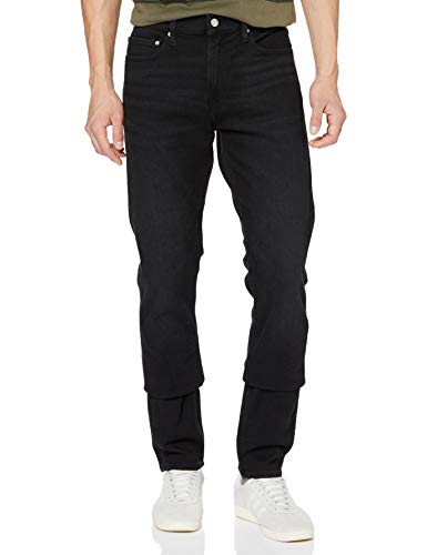 Calvin Klein Ckj 026: Slim (West Cut) Vaqueros, Azul (Copenhagen Black 911), W28/L34 (Talla del Fabricante: 3428) para Hombre