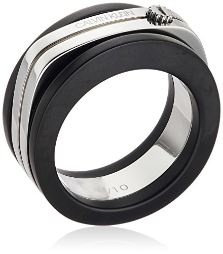 Calvin Klein KJ8AMR200112 - Anillo de acero inoxidable para hombre, talla 70 (22,3 mm)