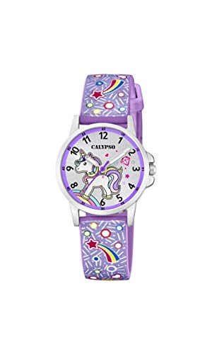 Calypso Watches Reloj Analógico para Unisex Niños de Cuarzo con Correa en Plástico K5776/6