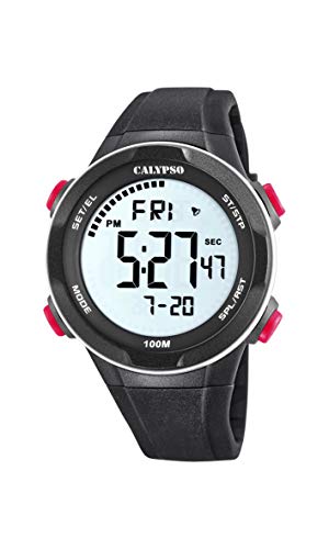 Calypso Watches Reloj Digital para Hombre de Cuarzo con Correa en Plástico K5780/2