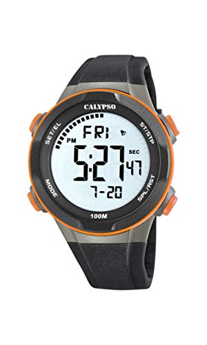 Calypso Watches Reloj Digital para Hombre de Cuarzo con Correa en Plástico K5780/3