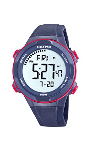 Calypso Watches Reloj Digital para Hombre de Cuarzo con Correa en Plástico K5780/4