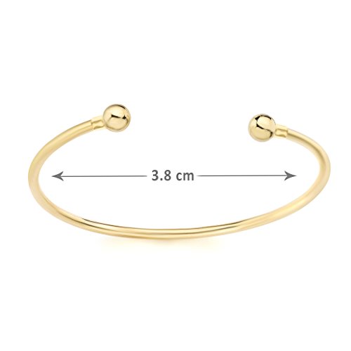 Carissima Gold Pulsera de niña con oro amarillo de 9 quilates (375/1000)