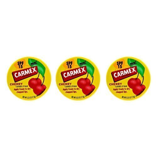 Carmex Lip Balm Pot (Cherry)-7.5G- by Carmex