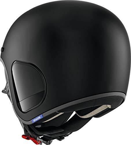 Casco de Moto Shark S-Drak Blanco Mate KMA, Negro, XS