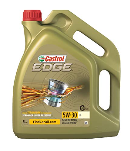 Castrol 57420 EDGE Titanium Aceite para Motor FST 5W-30 LL, 5L (Sello alemán)