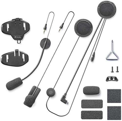 Cellularline MICINTERPHOFLAT Kit Audio Universal INTERPHONE, Negro