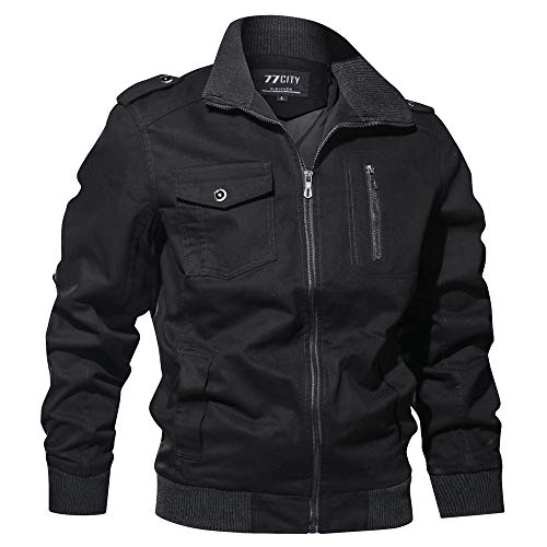 Chaqueta de Manga Larga de los Hombre Lavado Chaqueta Militar Gran tamaño Escudo Transpirable táctico BaZhaHei Invierno Abrigo Casual con Capucha de Lana Capa Jacket Parka Pullover