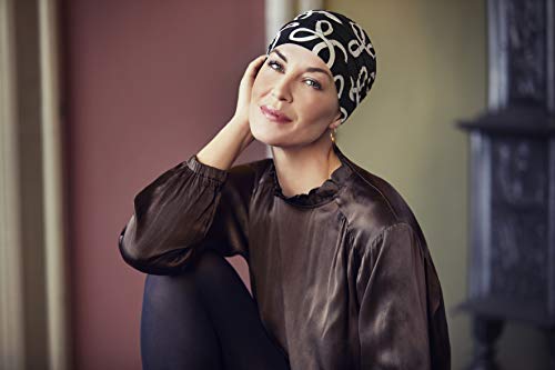 Christine Headwear Gorro oncológico Yoga Estampado con bambú hipoalergenico (Estampado Arcos clásicos)