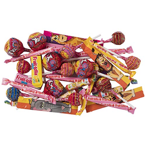 Chupa Chups Party Mix - Bolsa con Golosinas y Caramelos Surtidos, 400 g